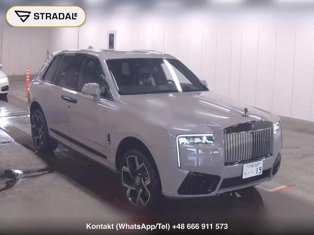 ROLLS-ROYCE CULLINAN 4WD BLACK BADGE 2025, aukcja z Japonii, zdjęcie 1