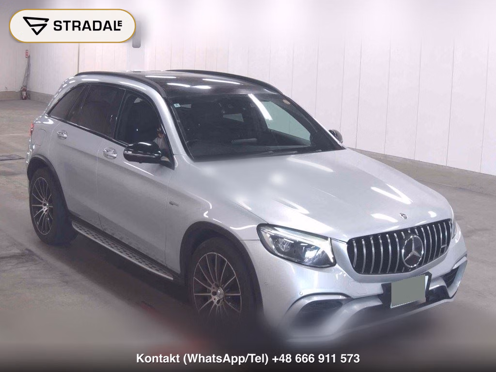 MERCEDES AMG GLC 4WD GLC43 4MATIC LEATHER EXCLUSIVE PACKAGE 2018, aukcja z Japonii, zdjęcie 1