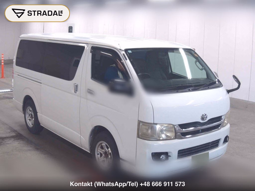 TOYOTA HIACE VAN 5D 4WD DX GL PACKAGE 2007, aukcja z Japonii, zdjęcie 1