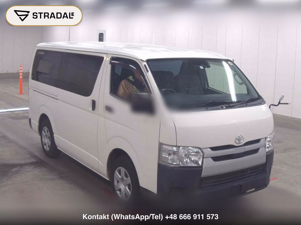 TOYOTA HIACE VAN 5D DX 2018, aukcja z Japonii, zdjęcie 1