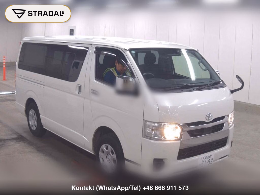 TOYOTA HIACE VAN 5D 4WD LONG SUPER GL 2024, aukcja z Japonii, zdjęcie 1