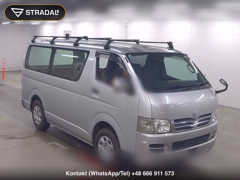 TOYOTA HIACE VAN 4D DX 1996, aukcja z Japonii, zdjęcie 1