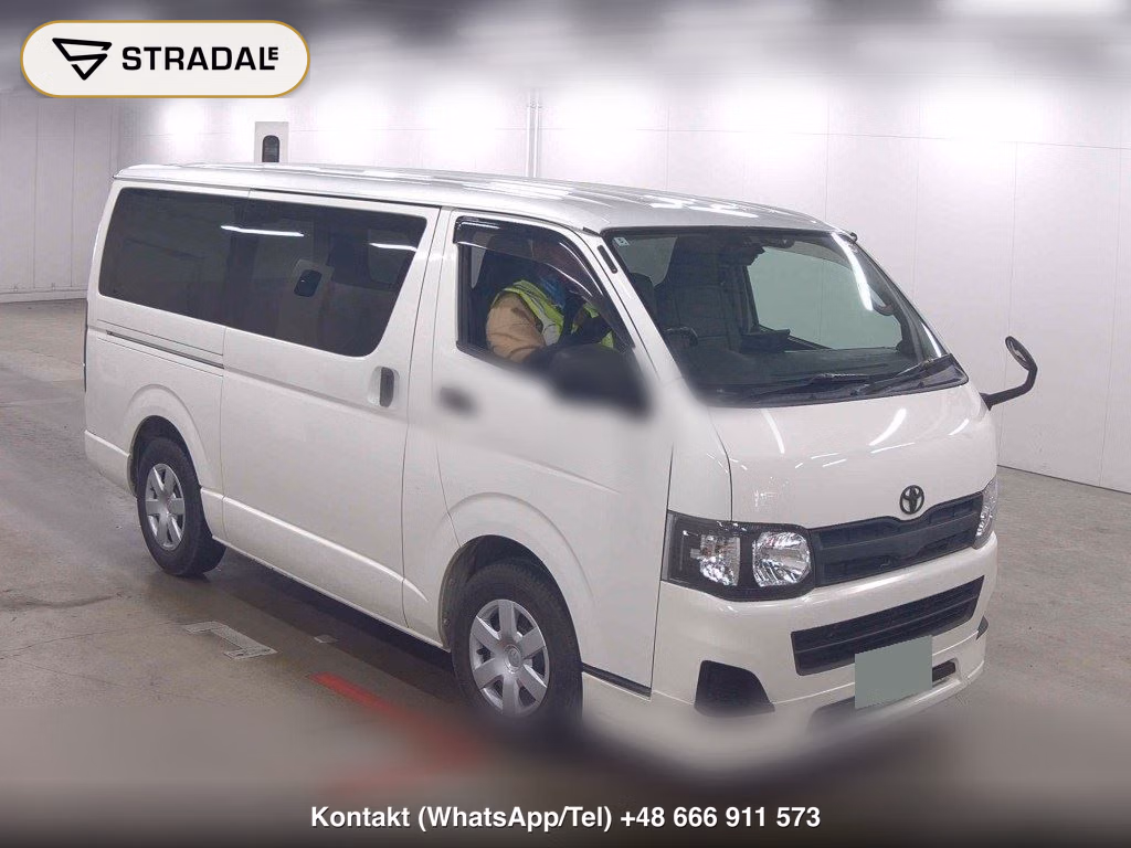 TOYOTA HIACE VAN 5D DX 2011, aukcja z Japonii, zdjęcie 1