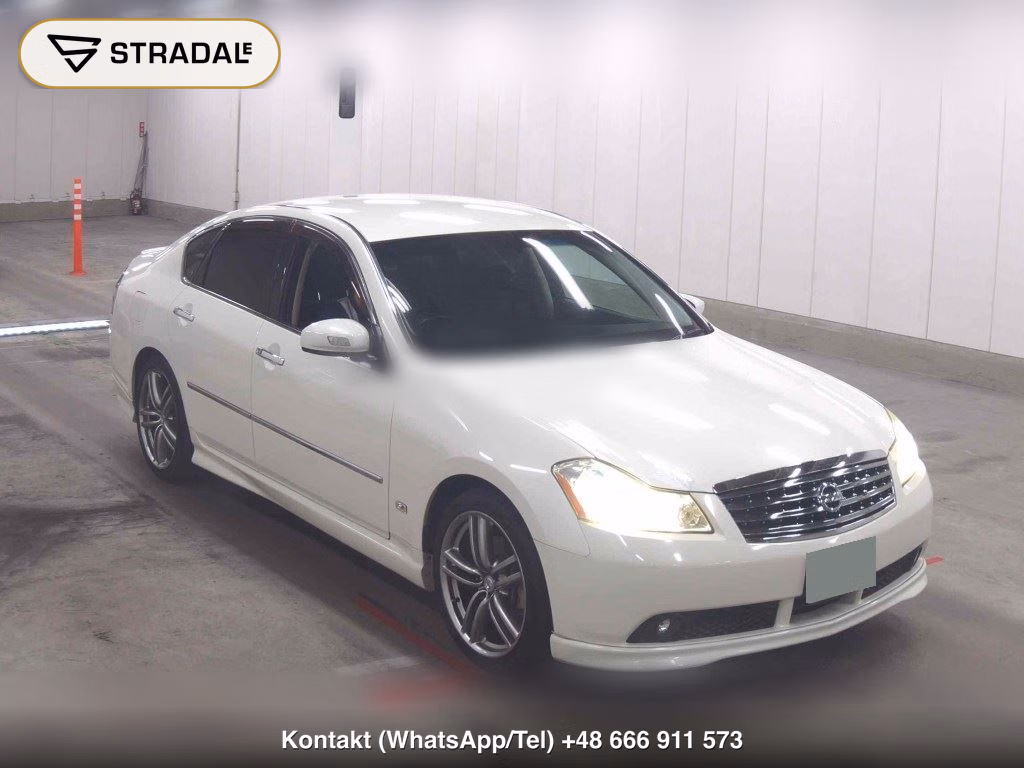 NISSAN FUGA 350GT SPORTS STYLISH BLACK LIMITED 2006, aukcja z Japonii, zdjęcie 1