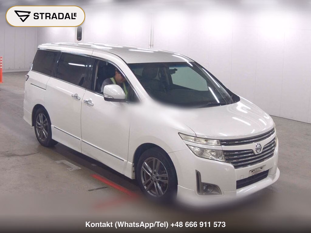 NISSAN ELGRAND 5D 250 HIGHWAY STAR URBAN CHROME 2012, aukcja z Japonii, zdjęcie 1