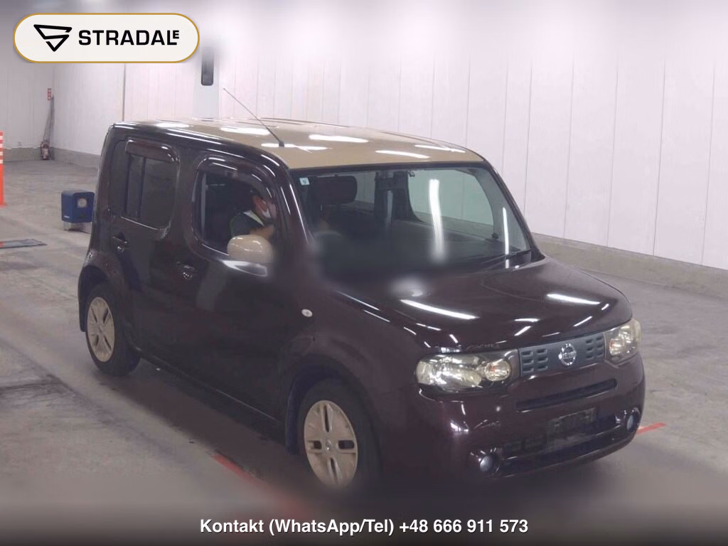 NISSAN CUBE 15X V SELECTION 2009, aukcja z Japonii, zdjęcie 1