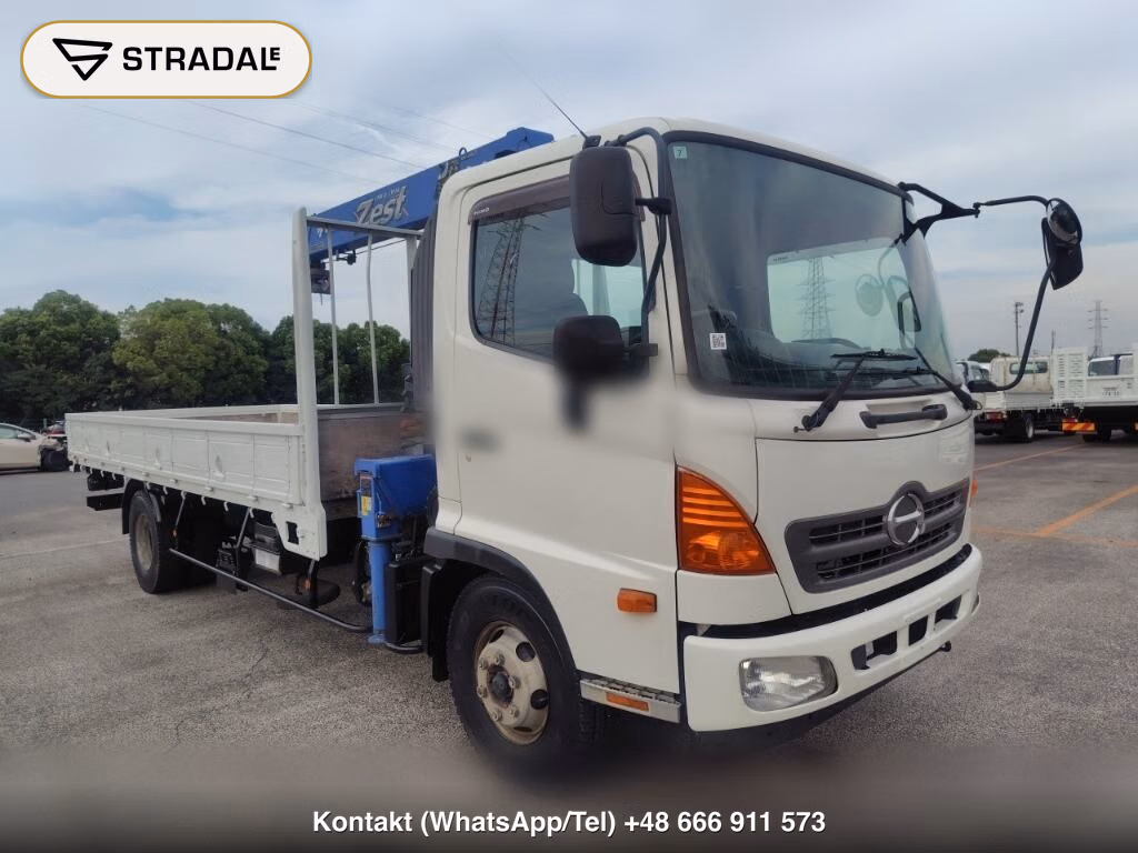 HINO HINO RANGER 2D CRANE 2017, aukcja z Japonii, zdjęcie 1
