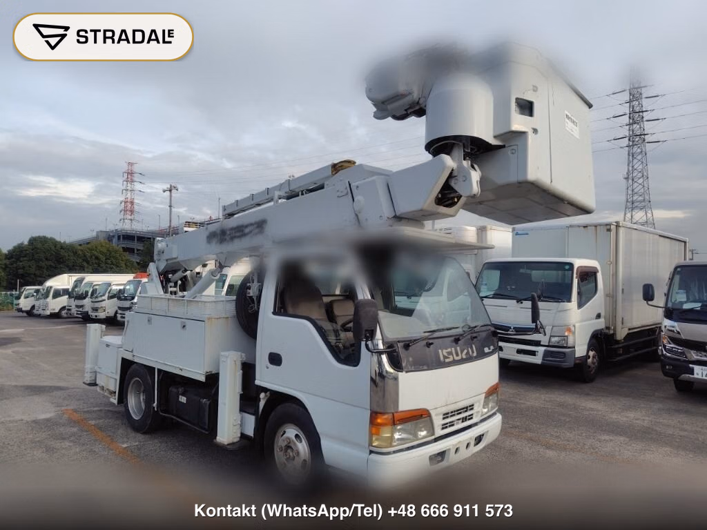 ISUZU ELF TRUCK AERIAL WORK 1995, aukcja z Japonii, zdjęcie 1