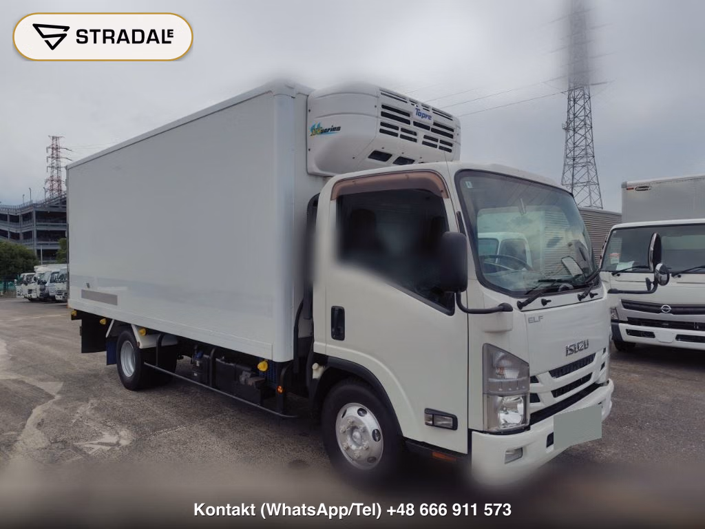 ISUZU ELF TRUCK 2D FREEZING REFRIGERATOR 2019, aukcja z Japonii, zdjęcie 1