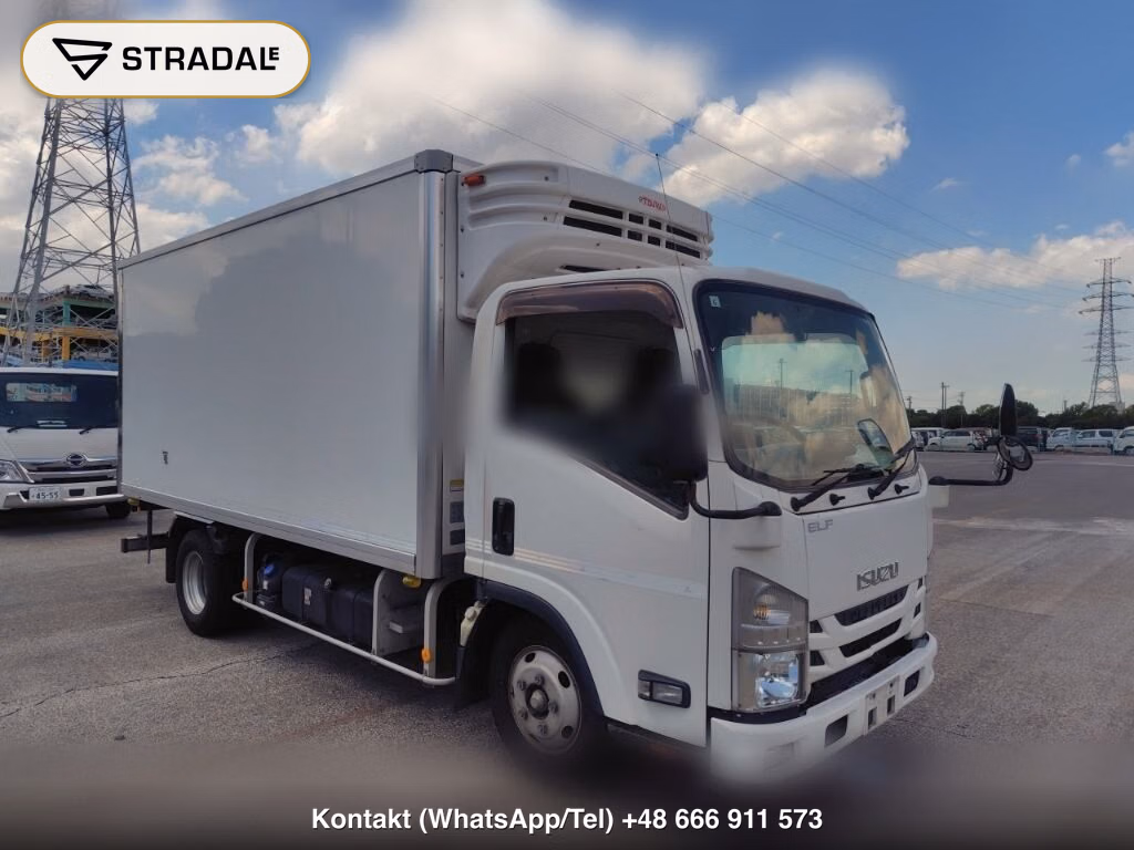 ISUZU ELF TRUCK 2D FREEZING REFRIGERATOR 2019, aukcja z Japonii, zdjęcie 1