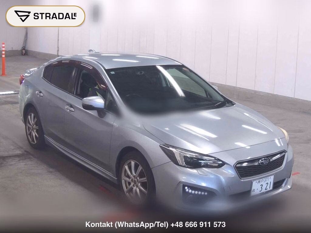 SUBARU IMPREZA G4 4WD 2.0I-S EYESIGHT 2016, aukcja z Japonii, zdjęcie 1