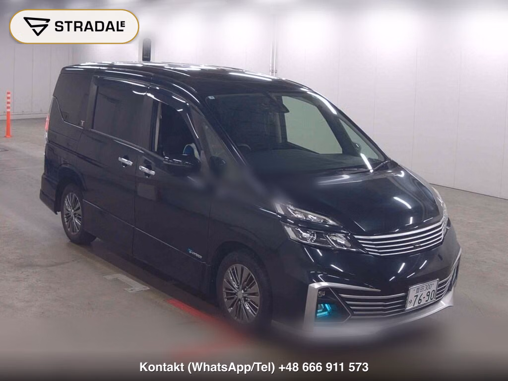NISSAN SERENA 5D RIDER V SELECTION 2017, aukcja z Japonii, zdjęcie 1