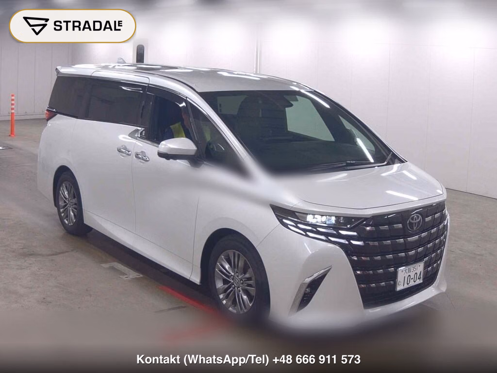TOYOTA ALPHARD Z 2025, aukcja z Japonii, zdjęcie 1