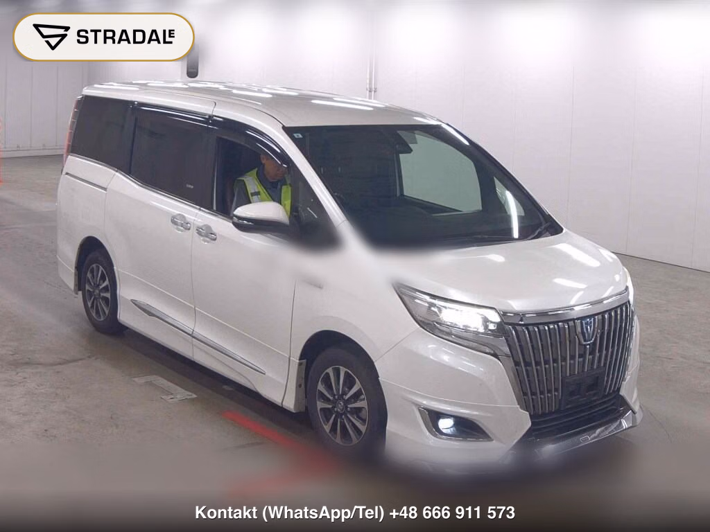 TOYOTA ESQUIRE HYBRID GI PREMIUM PACKAGE 2017, aukcja z Japonii, zdjęcie 1