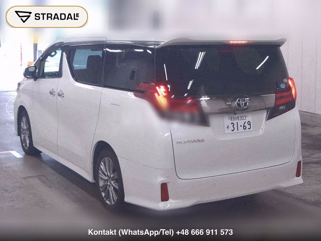 TOYOTA ALPHARD 2.5S A PACKAGE TYPE BLACK, miniaturka 3