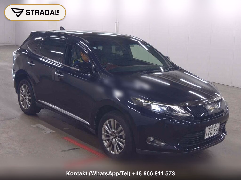 TOYOTA HARRIER HYBRID 4WD PREMIUM ADVANCED PACKAGE 2015, aukcja z Japonii, zdjęcie 1