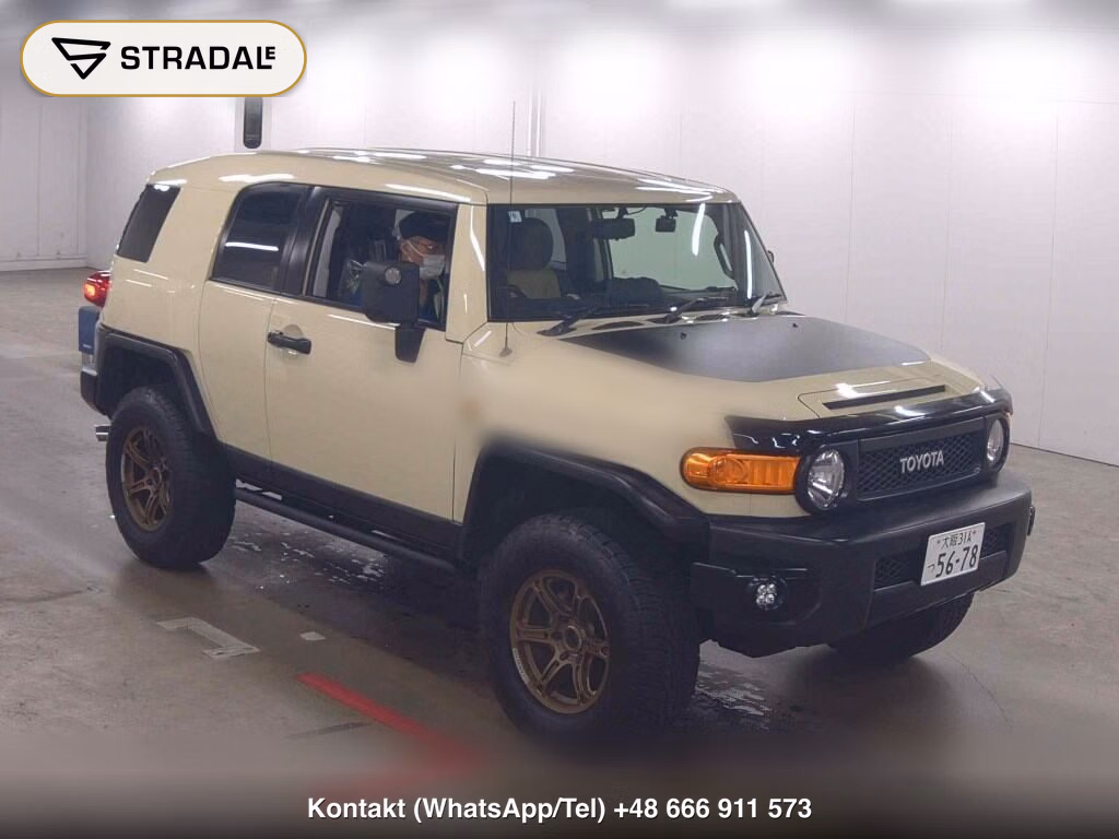 TOYOTA FJ CRUISER 4WD FINAL EDITION 2018, aukcja z Japonii, zdjęcie 1
