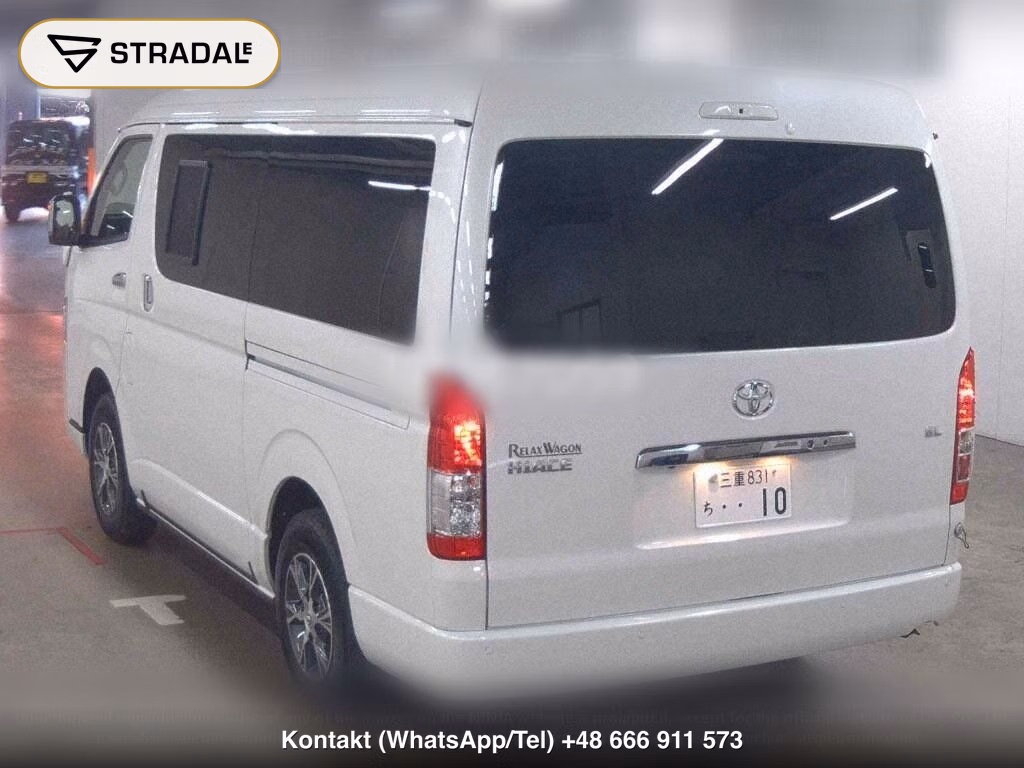 TOYOTA HIACE WAGON 4D 4WD CAMPING, miniaturka 3