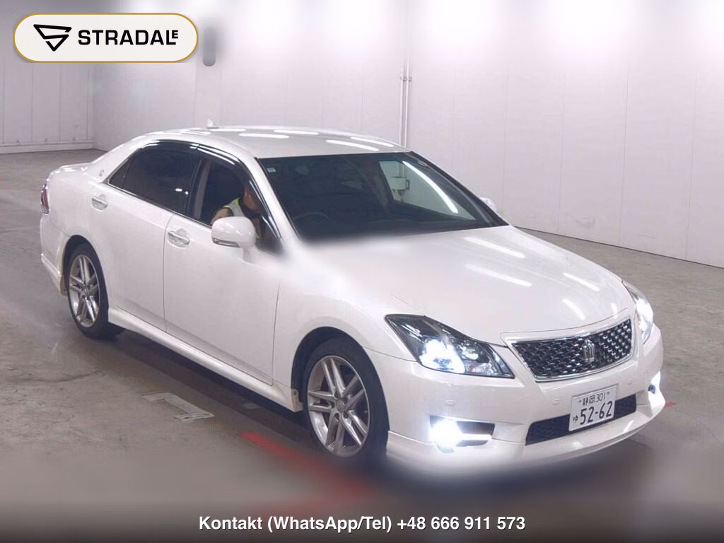TOYOTA CROWN 4D ATHLETE 2010, aukcja z Japonii, zdjęcie 1