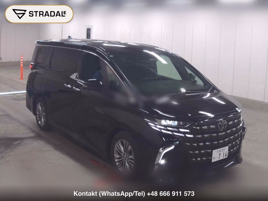 TOYOTA ALPHARD Z 2025, aukcja z Japonii, zdjęcie 1