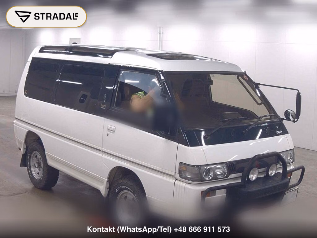 MITSUBISHI DELICA STAR WAGON 4D 4WD EXCEED 1992, aukcja z Japonii, zdjęcie 1