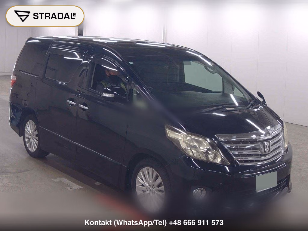 TOYOTA ALPHARD 240S 2012, aukcja z Japonii, zdjęcie 1