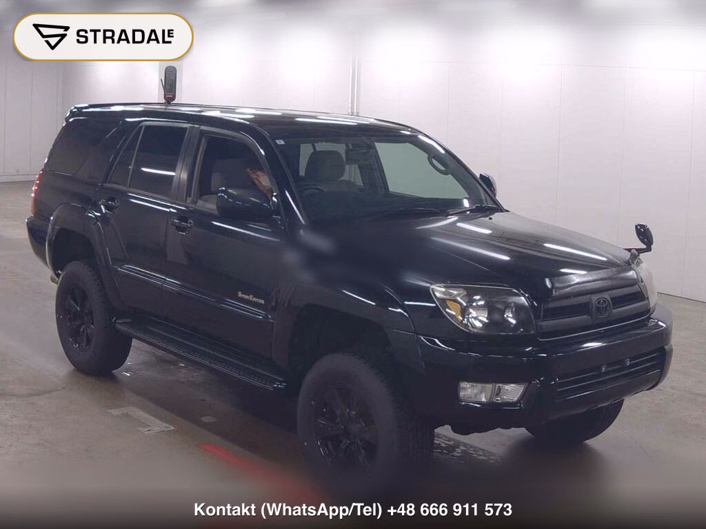 TOYOTA HILUX SURF 5D 4WD SSR-X 2004, aukcja z Japonii, zdjęcie 1