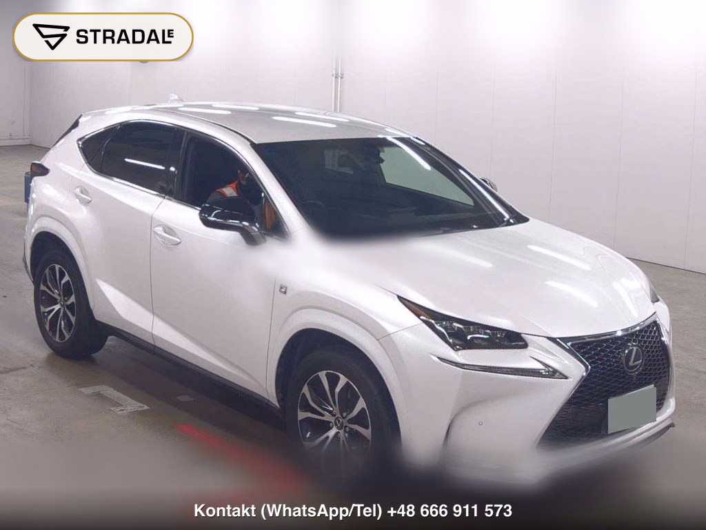 LEXUS NX NX200T F SPORT 2015, aukcja z Japonii, zdjęcie 1