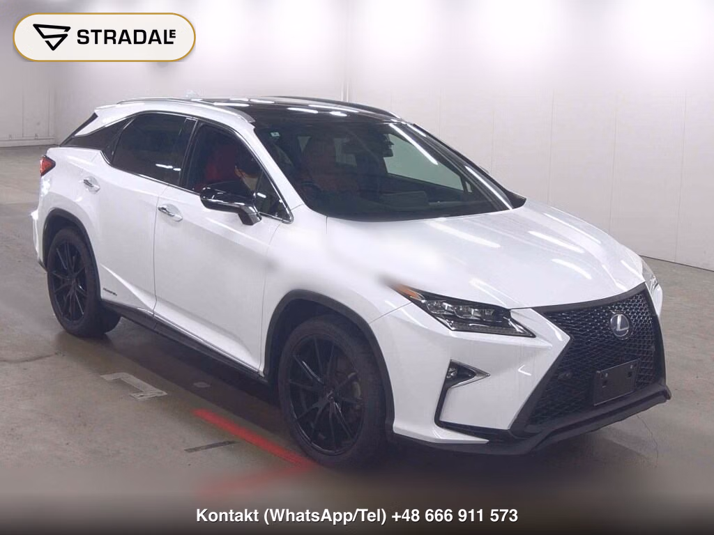 LEXUS RX 4WD RX450H F SPORT 2016, aukcja z Japonii, zdjęcie 1