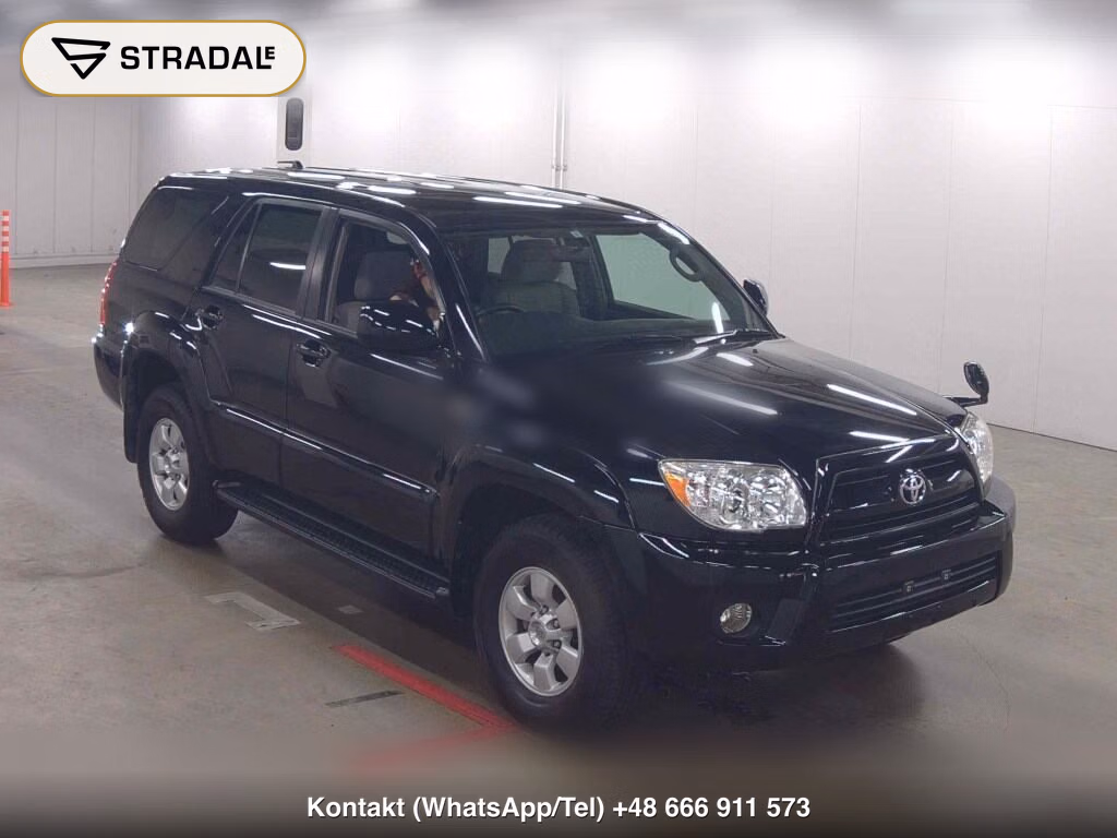 TOYOTA HILUX SURF 5D 4WD SSR-X 2007, aukcja z Japonii, zdjęcie 1