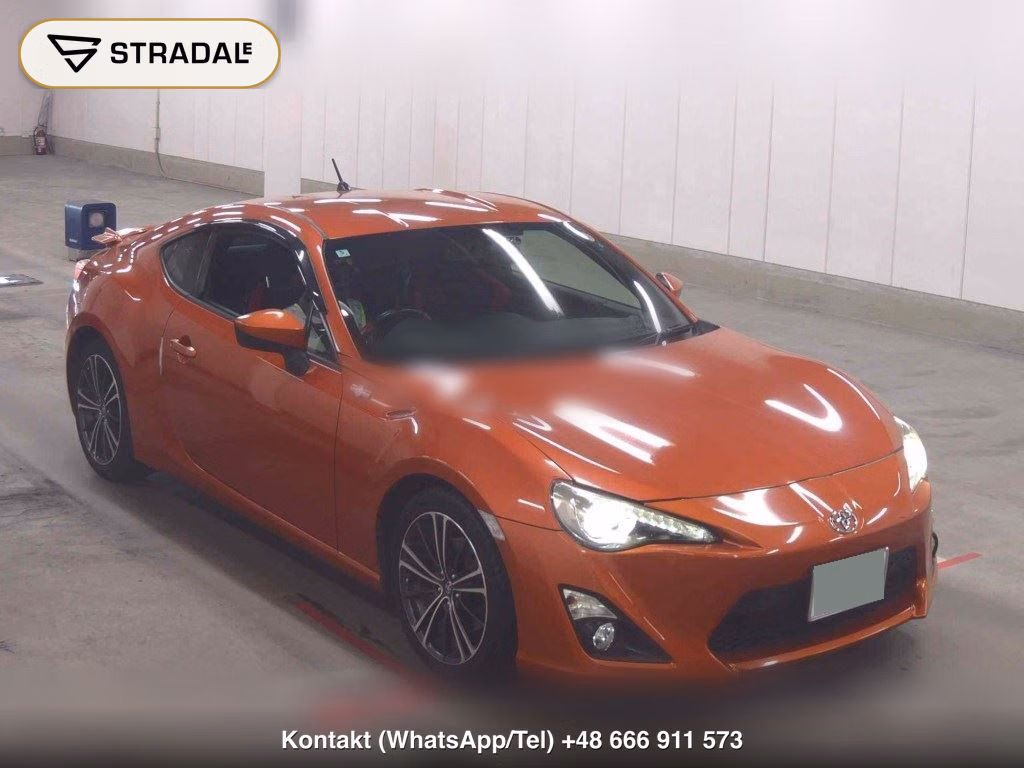 TOYOTA 86 GT 2012, aukcja z Japonii, zdjęcie 1