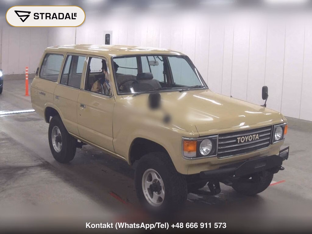 TOYOTA LAND CRUISER 60 4WD 1987, aukcja z Japonii, zdjęcie 1