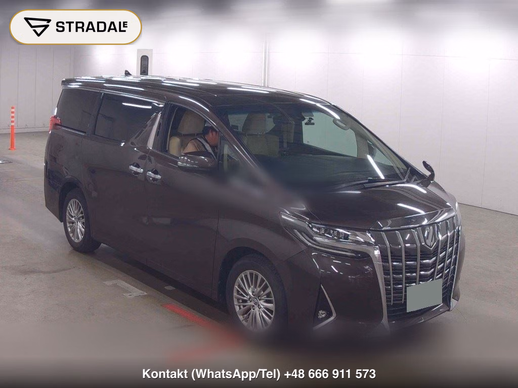 TOYOTA ALPHARD 2.5X 2018, aukcja z Japonii, zdjęcie 1