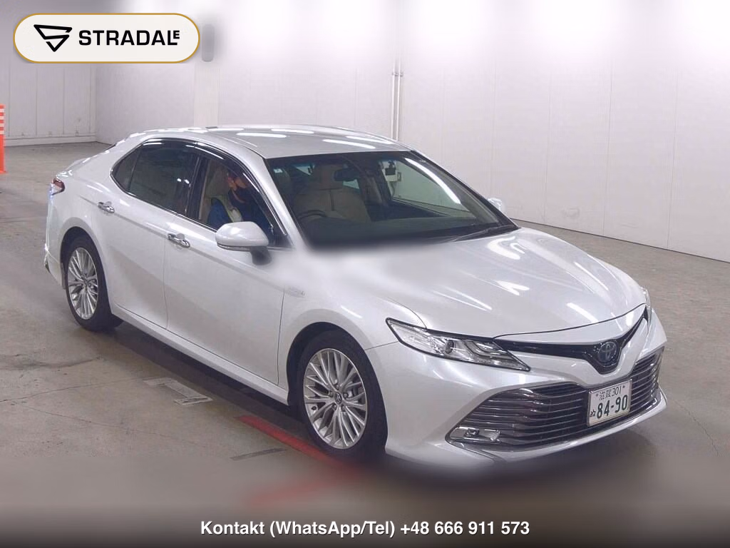 TOYOTA CAMRY 4D G LEATHER PACKAGE 2018, aukcja z Japonii, zdjęcie 1