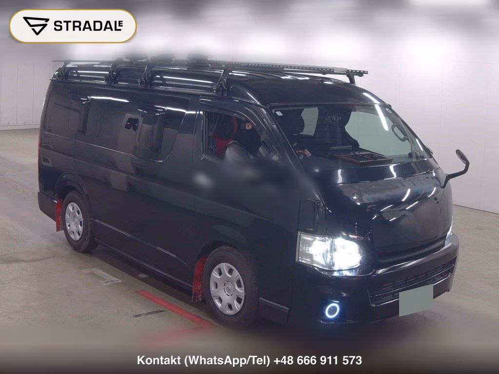TOYOTA HIACE WAGON 4D GL 2011, aukcja z Japonii, zdjęcie 1