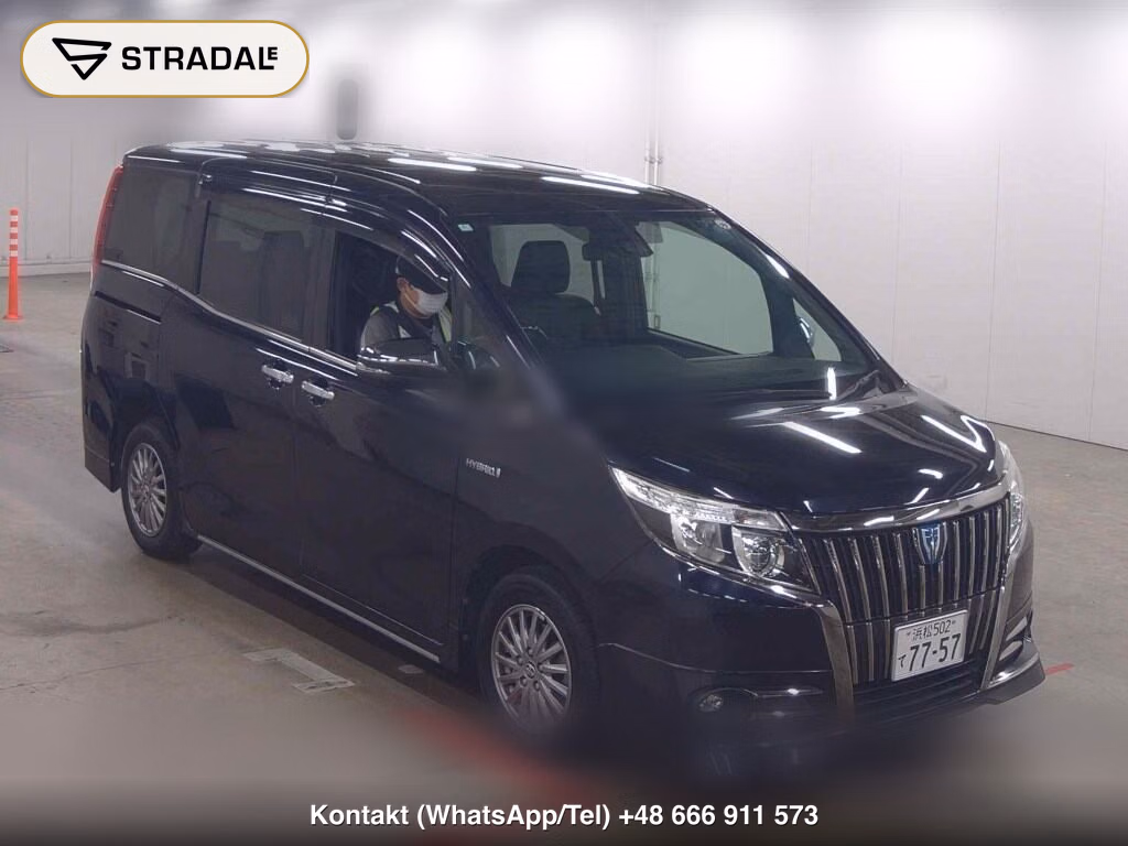 TOYOTA ESQUIRE HYBRID GI BLACK TAILORED 2016, aukcja z Japonii, zdjęcie 1