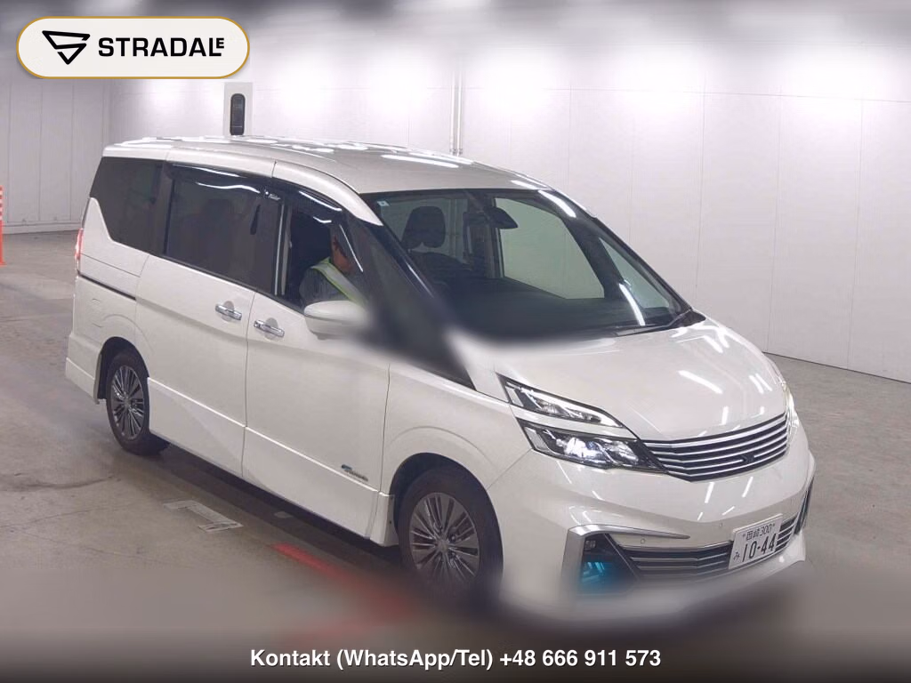 NISSAN SERENA 5D AUTECH 2016, aukcja z Japonii, zdjęcie 1