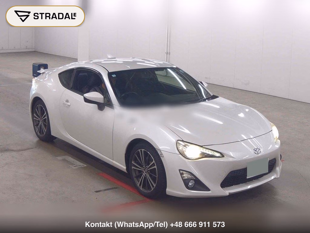 TOYOTA 86 GT LIMITED 2013, aukcja z Japonii, zdjęcie 1
