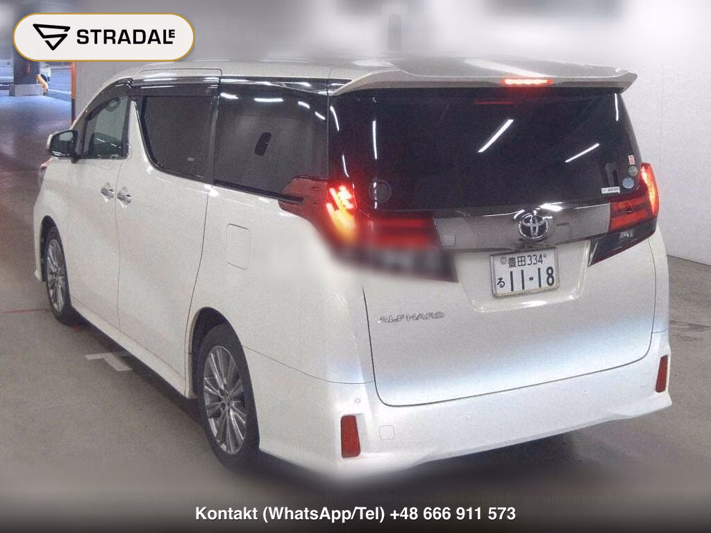 TOYOTA ALPHARD 2.5S A PACKAGE TYPE BLACK, miniaturka 3