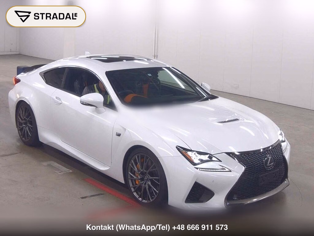 LEXUS RC F BASE GRADE 2016, aukcja z Japonii, zdjęcie 1