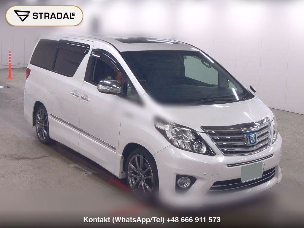 TOYOTA ALPHARD HYBRID 4WD SR C PACKAGE 2013, aukcja z Japonii, zdjęcie 1