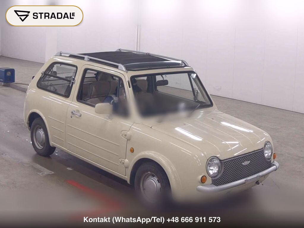 NISSAN PAO CANVAS TOP 1989, aukcja z Japonii, zdjęcie 1