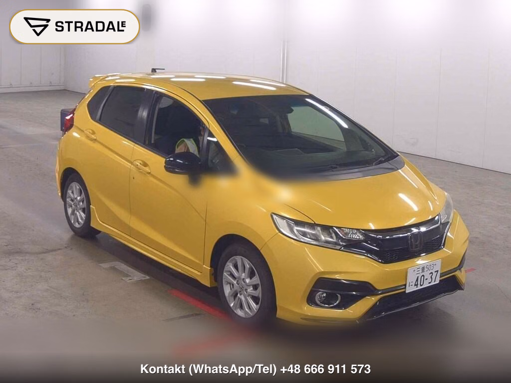 HONDA FIT 13G・S HONDA SENSING 2018, aukcja z Japonii, zdjęcie 1