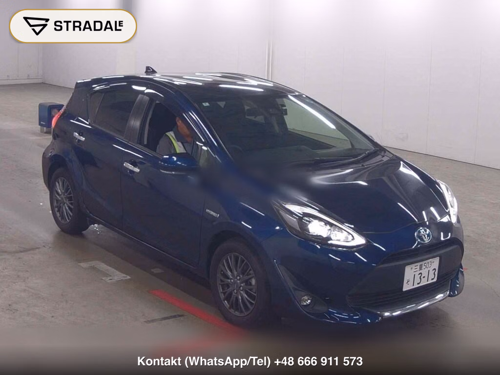 TOYOTA AQUA S STYLE BLACK 2020, aukcja z Japonii, zdjęcie 1