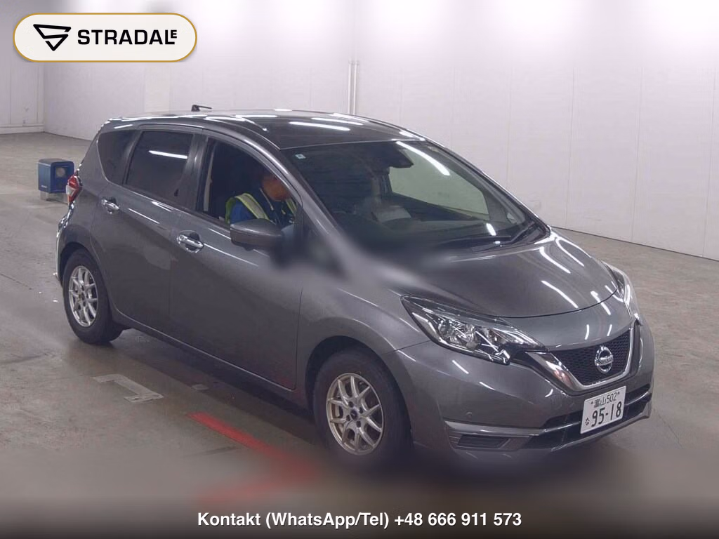 NISSAN NOTE X 2018, aukcja z Japonii, zdjęcie 1