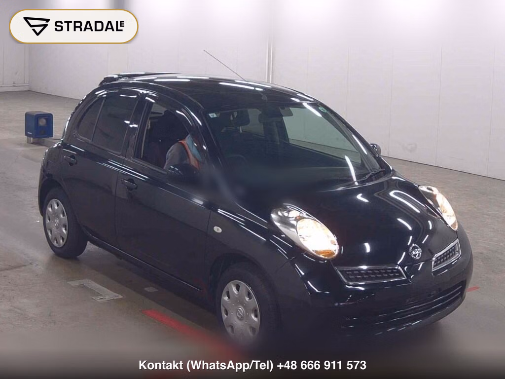 NISSAN MARCH 5D 12S COLLET 2009, aukcja z Japonii, zdjęcie 1