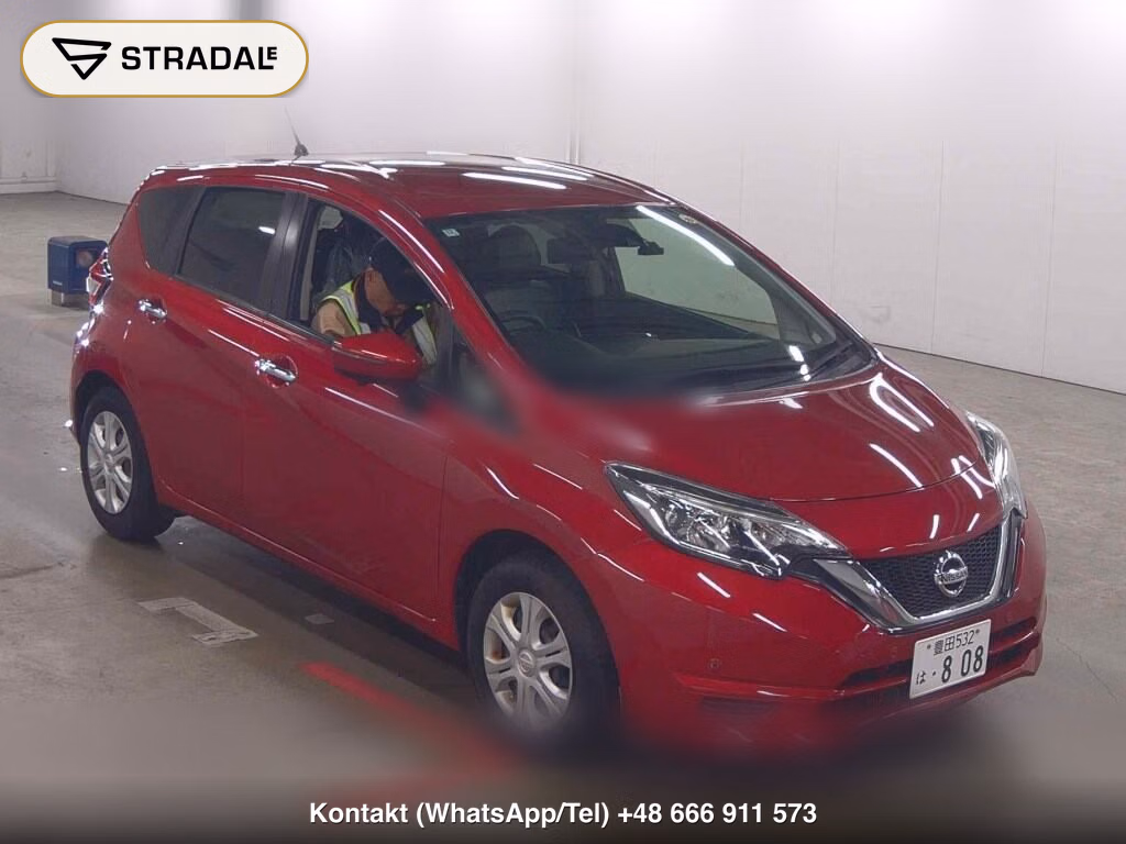NISSAN NOTE X DIG-S 2016, aukcja z Japonii, zdjęcie 1
