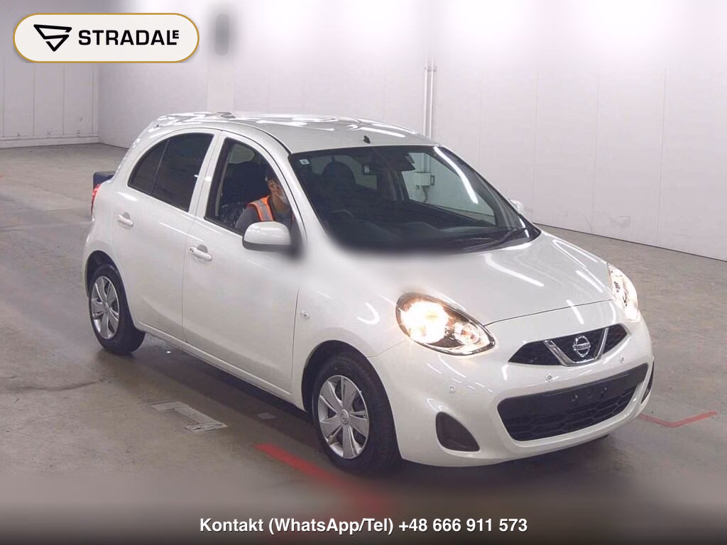 NISSAN MARCH 5D S 2022, aukcja z Japonii, zdjęcie 1
