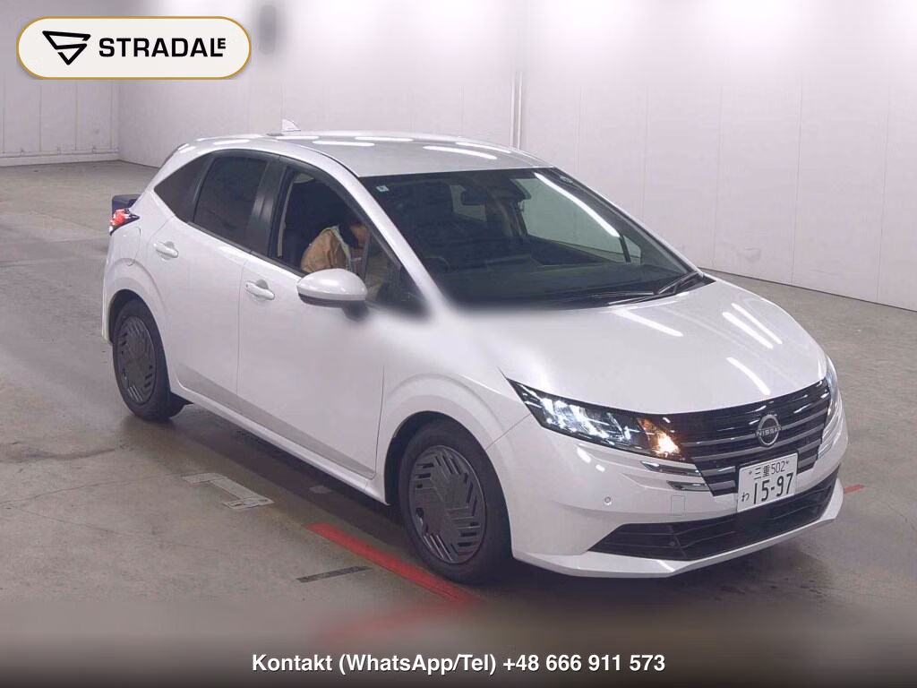NISSAN NOTE X 2025, aukcja z Japonii, zdjęcie 1