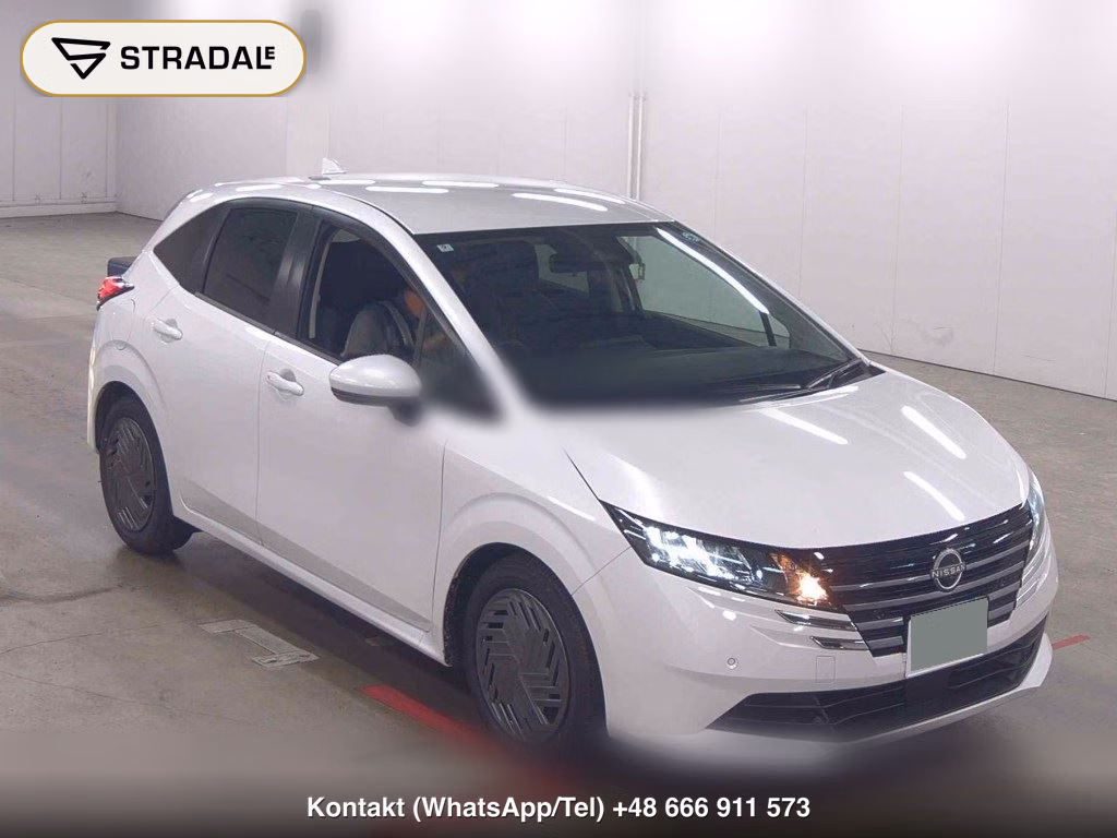 NISSAN NOTE X 2025, aukcja z Japonii, zdjęcie 1